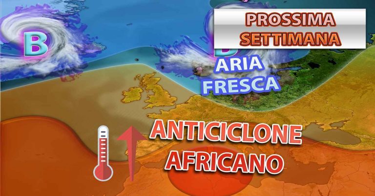 METEO ITALIA – temperature in aumento dal weekend ma ancora temporali su queste regioni