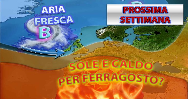 METEO ITALIA – Residui TEMPORALI al nord, poi arriva il SUPER CALDO con TEMPERATURE fino a +40°C METEO ITALIA – Residui TEMPORALI al nord, poi arriva il SUPER CALDO con TEMPERATURE fino a +40°C