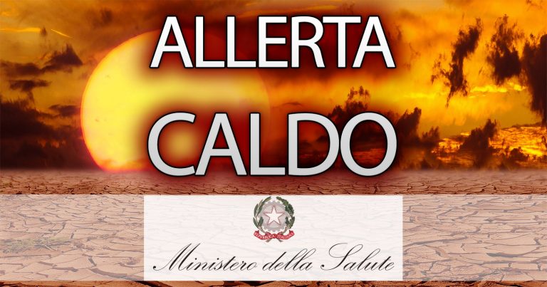 METEO – Ondata di CALORE, BOLLINO ROSSO su moltissime CITTA’ italiane, dal MINISTERO della SALUTE METEO – Ondata di CALORE, BOLLINO ROSSO su moltissime CITTA’ italiane, dal MINISTERO della SALUTE