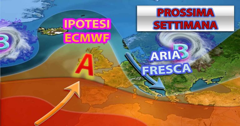 METEO ITALIA: ondata di CALDO RECORD ma si intravede la fine per dopo FERRAGOSTO