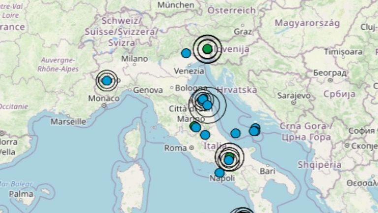 Terremoto in Italia oggi, 11 agosto 2021, le ultime scosse registrate | Dati Ingv