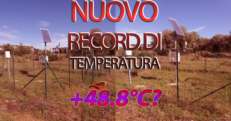 METEO – CALDO RECORD: possibile primato NAZIONALE ed EUROPEO registrato quest’oggi in SICILIA, ecco DOVE
