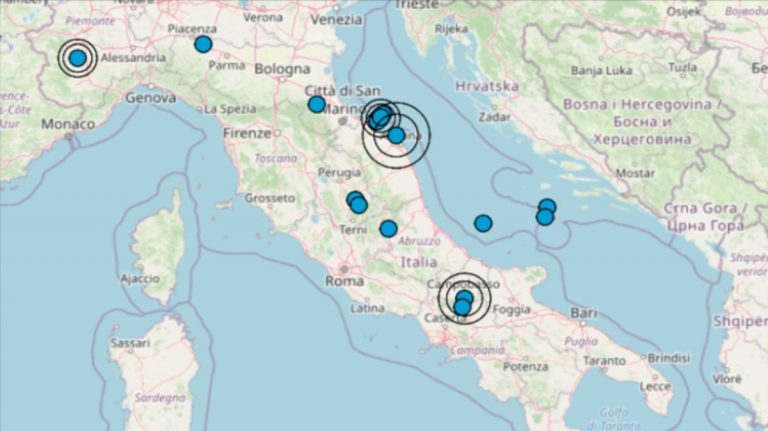 Terremoto oggi in Basilicata, 14 agosto 2021: scossa M 3.4 in provincia di Matera – Dati INGV