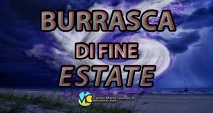 In arrivo la burrasca di fine estate in Italia - Centro Meteo Italiano