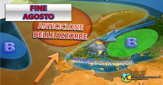 Meteo, aria fresca e temporali in Italia nei prossimi giorni