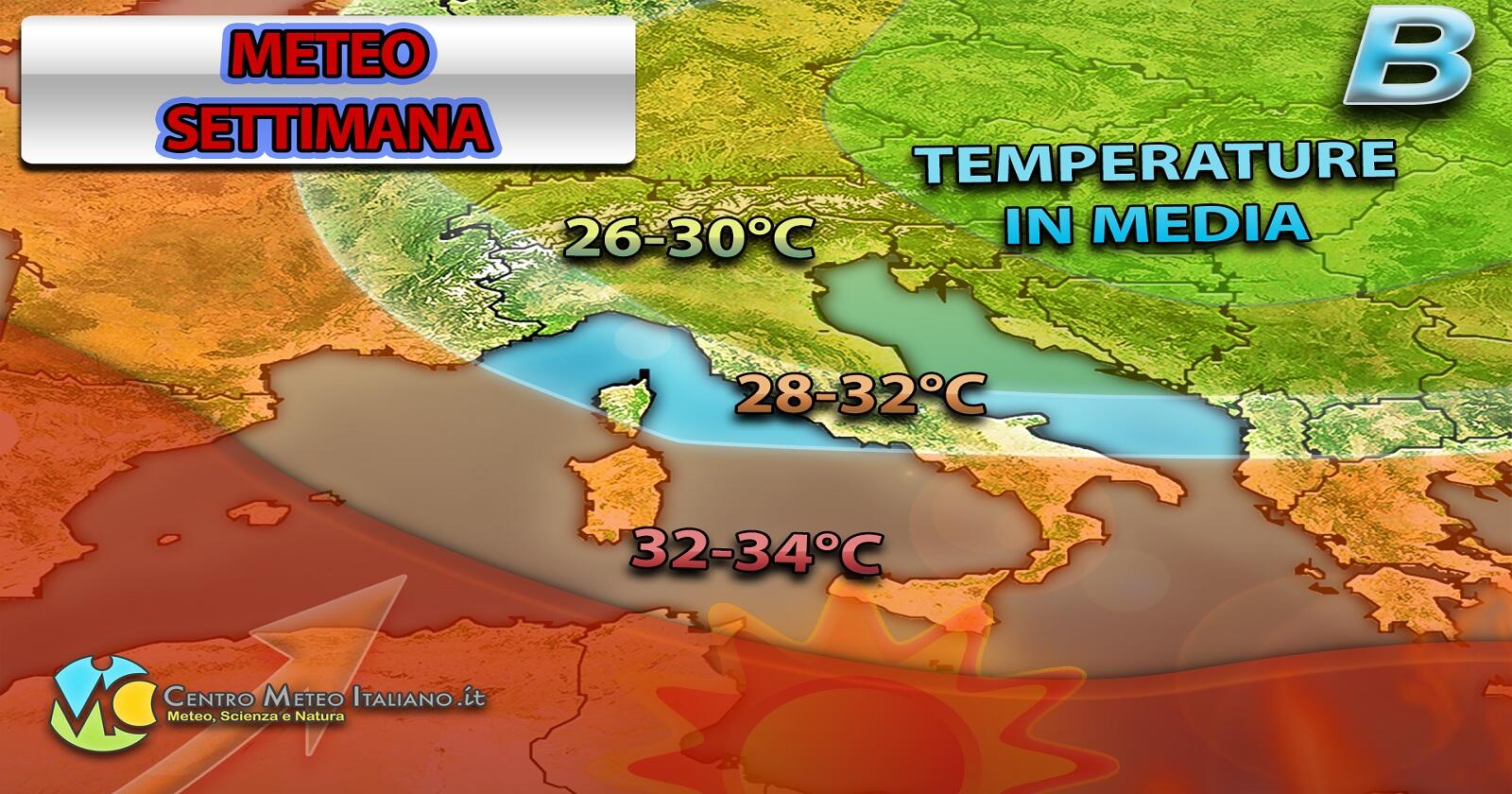 Ancora caldo estivo al sud Italia ecco la tendenza per la settimana - Centro Meteo Italiano