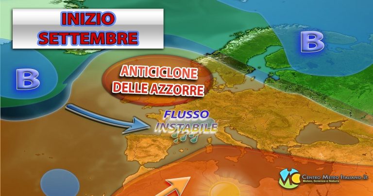 METEO – Settimana ESTIVA fino a giovedì ma senza CALDO intenso, poi PIOGGE e TEMPORALI su alcune regioni.