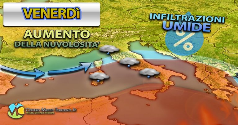 METEO ITALIA – Inizio l’AUTUNNO meteorologico con qualche tepore ESTIVO e l’insidia della PIOGGIA nel WEEKEND