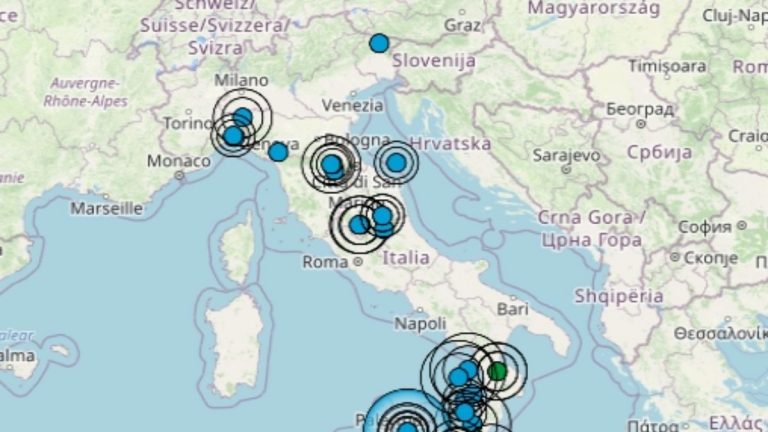 Terremoto in Italia oggi, 3 settembre 2021, le scosse più importanti della giornata – Dati Ingv