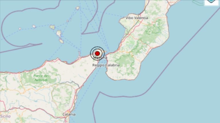 Terremoto in Sicilia oggi, lunedì 6 settembre 2021: scossa M 2.6 in provincia Messina | Dati INGV