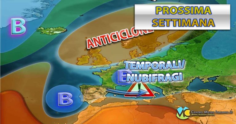 METEO AUTUNNO – Maltempo in vista dalla seconda metà di SETTEMBRE, la TENDENZA per l’ITALIA