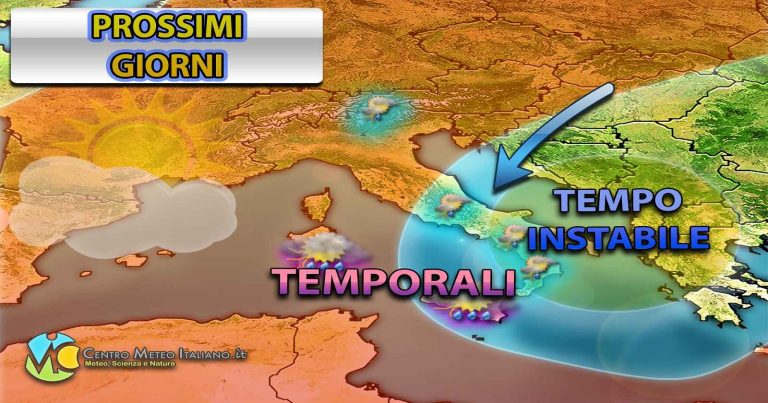 METEO ITALIA – maltempo intenso nei prossimi giorni su alcune regioni, possibile atlantico a seguire METEO ITALIA – maltempo intenso nei prossimi giorni su alcune regioni, possibile atlantico a seguire