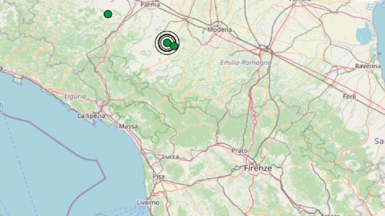 Terremoto in Emilia Romagna oggi, martedì 14 settembre 2021: scossa M 2.6 in provincia di Reggio Emilia – Dati INGV