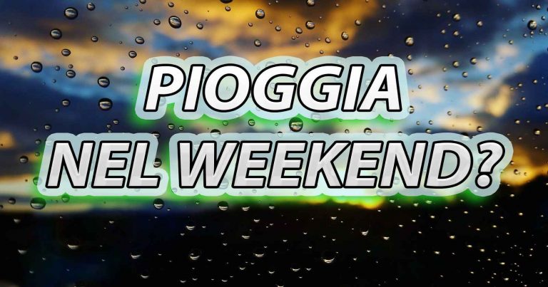 METEO ITALIA – piogge e temporali in arrivo entro il weekend, novità anche per la prossima settimana