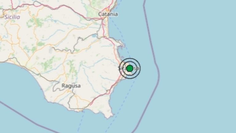 Terremoto oggi 15 settembre 2021, scossa M 2.6 in Sicilia, provincia di Siracusa | Dati ufficiali Ingv