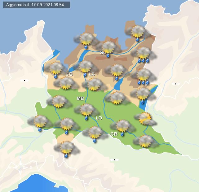 METEO MILANO WEEKEND flagellato da una nuova PERTURBAZIONE sulla