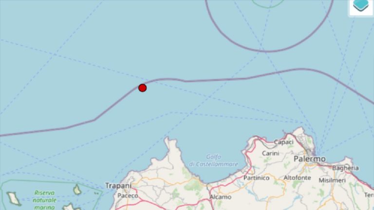 Terremoto in Sicilia oggi, sabato 18 settembre 2021: scossa M 3.4 in provincia di Trapani | Dati INGV