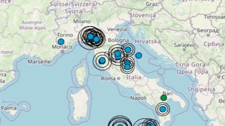 Terremoto in Italia oggi, lunedì 20 settembre 2021: tutte le scosse del giorno | Dati INGV