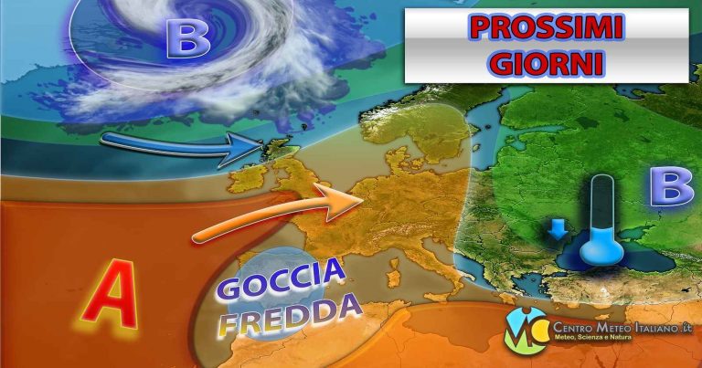METEO – L’ANTICICLONE prova l’ASSALTO, tempo più STABILE, ma non senza qualche TEMPORALE, ecco dove METEO – L’ANTICICLONE prova l’ASSALTO, tempo più STABILE, ma non senza qualche TEMPORALE, ecco dove