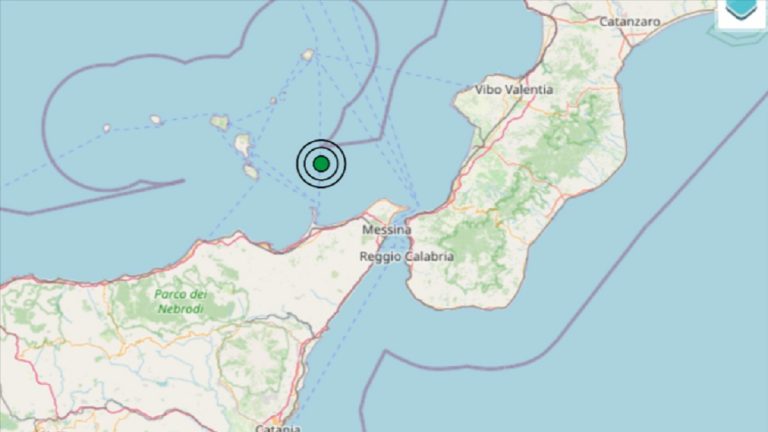 Terremoto in Sicilia oggi, martedì 21 settembre 2021: scossa M 2.6 in provincia di Messina | Dati INGV