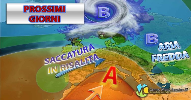 Meteo Italia – Alta pressione e temperature in aumento fino ad inizio settimana, salvo locali disturbi