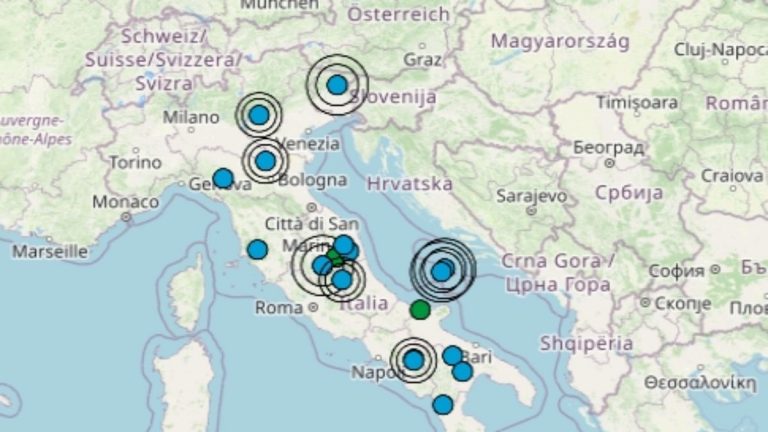 Terremoto in Campania oggi, 25 settembre 2021, scossa M 2.5 in provincia di Avellino | Dati Ingv
