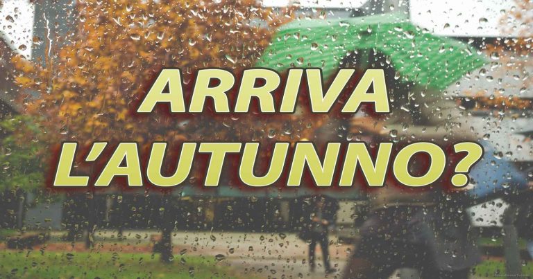 METEO ITALIA – ancora conferme sul maltempo di stampo autunnale per l’inizio di ottobre METEO ITALIA – ancora conferme sul maltempo di stampo autunnale per l’inizio di ottobre