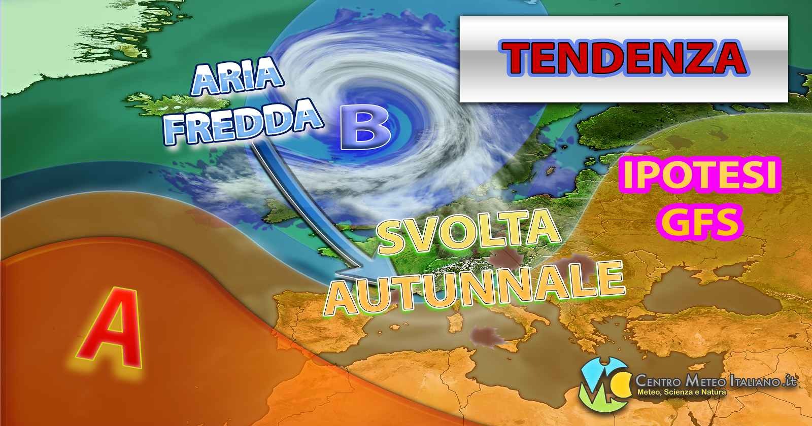 Meteo: peggioramento di stampo autunnale in vista