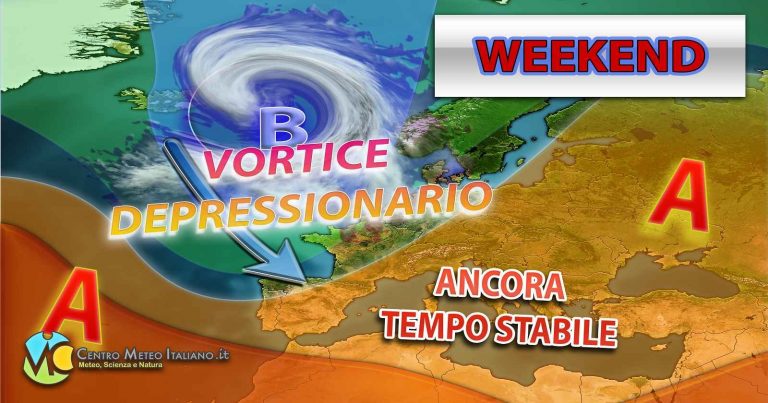 METEO – Tempo perlopiù STABILE in ITALIA nel WEEKEND, ma occhio a INSIDIA MALTEMPO, i dettagli