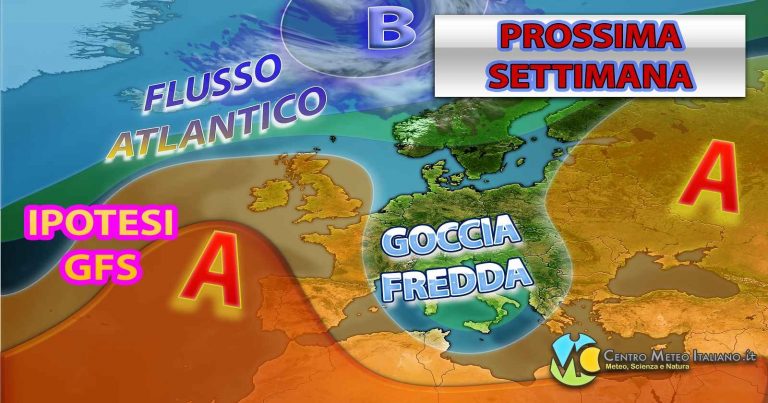 METEO – OTTOBRE al via con il MALTEMPO, ciclogenesi attesa per la prossima settimana