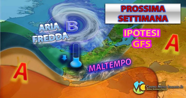 METEO ITALIA: cambio di circolazione in vista per l’inizio di ottobre con intensa fase di maltempo