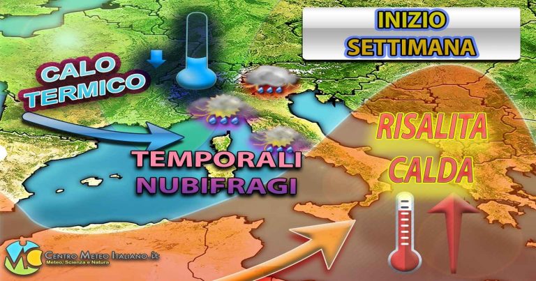 METEO ITALIA – goccia fredda sul Mediterraneo, TEMPORALI e CALO termico in arrivo nelle prossime ore METEO ITALIA – goccia fredda sul Mediterraneo, TEMPORALI e CALO termico in arrivo nelle prossime ore