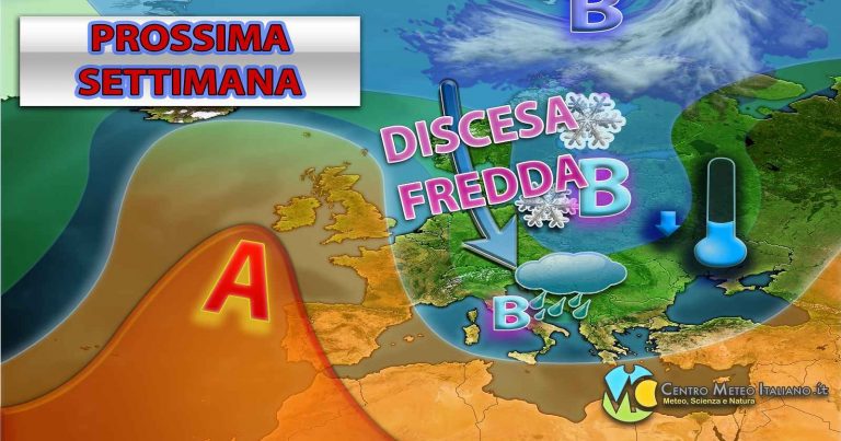 METEO – Assaggio d’INVERNO la prossima settimana per affondo ARTICO-MARITTIMO e ITALIA parzialmente coinvolta