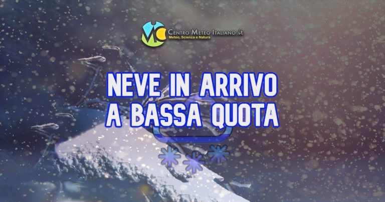 METEO – Nuovo AFFONDO tardo-autunnale con NEVE in APPENNINO e TEMPERATURE in calo in ITALIA