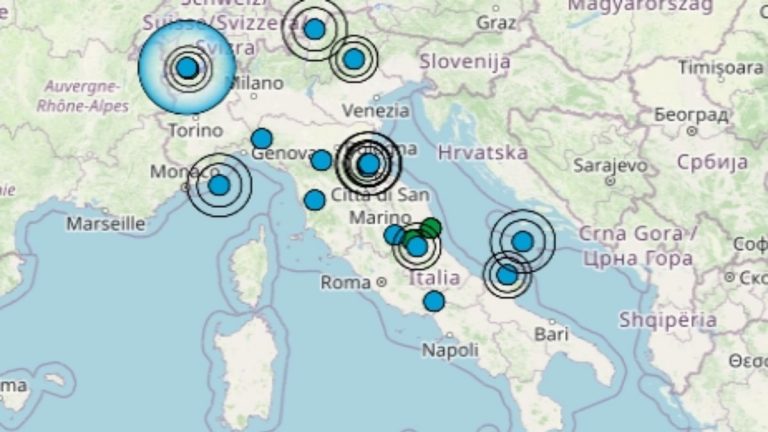 Terremoto in Italia oggi, 11 ottobre 2021, le ultime scosse registrate | Dati Ingv