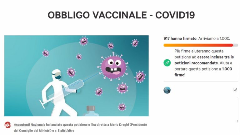 Lanciata petizione per l’obbligo vaccinale: fra i firmatari anche Matteo Bassetti