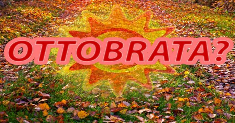 Meteo – Prima settimana di Ottobre con tanto sole e clima gradevole. Ecco l’andamento delle temperature Meteo – Prima settimana di Ottobre con tanto sole e clima gradevole. Ecco l’andamento delle temperature