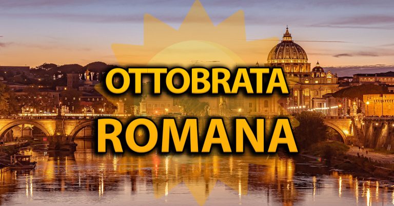 Meteo Roma – Ottobrata a oltranza con bel tempo con sole e clima mite anche nei prossimi giorni: le previsioni