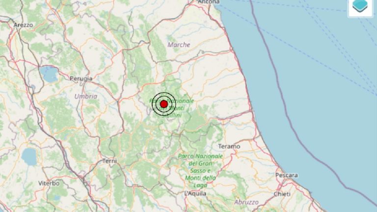 Terremoto nelle Marche oggi, martedì 19 ottobre 2021: scossa M 2.9 in provincia di Macerata | Dati INGV