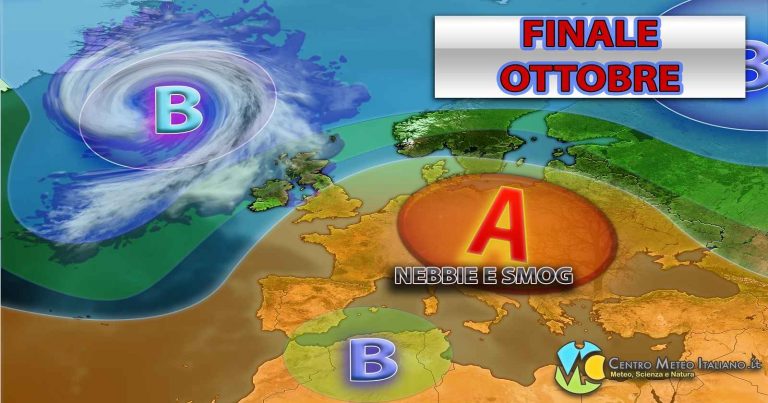 METEO ITALIA – PROSSIMA SETTIMANA tra l’ANTICICLONE e l’arrivo di una GOCCIA FREDDA