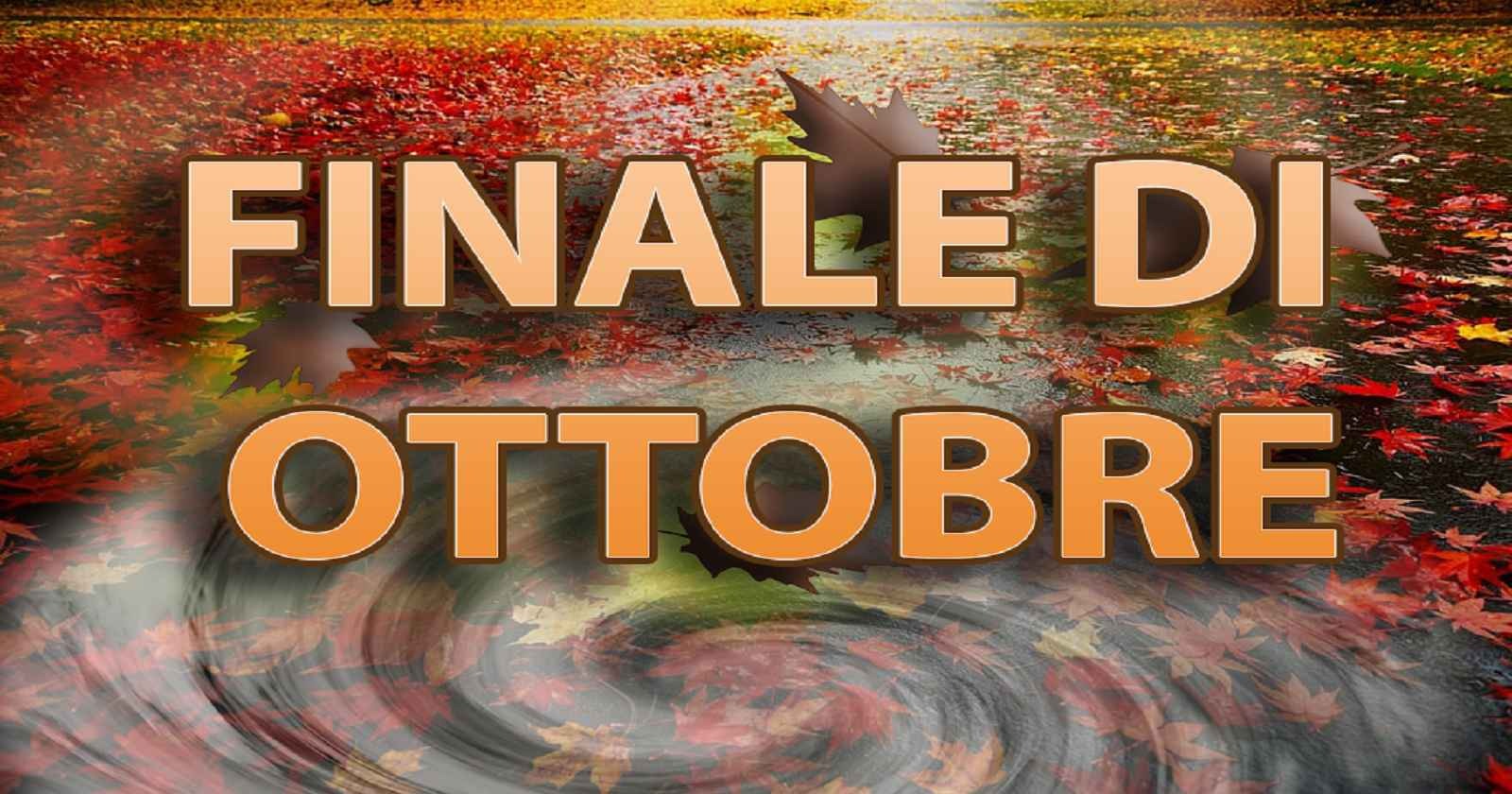 Ultimo weekend di ottobre con riapertura della porta atlantica