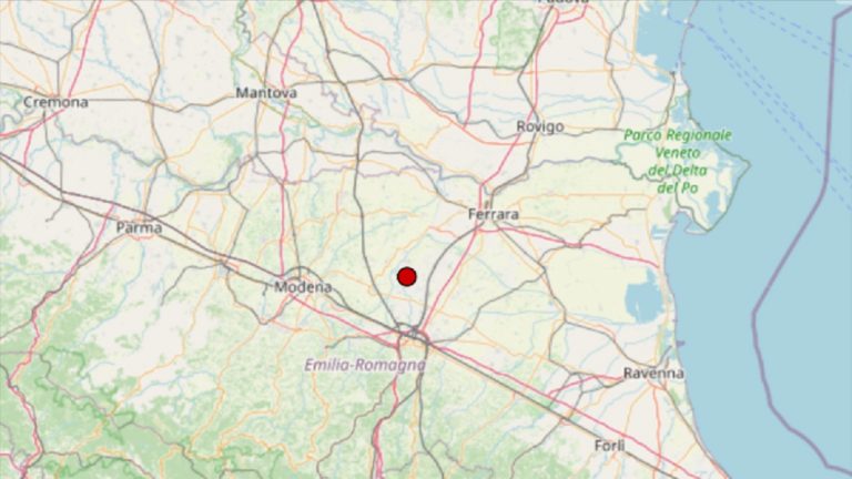 Terremoto in Emilia Romagna oggi, martedì 26 ottobre 2021, scossa M 2.1 provincia di Bologna | Dati INGV