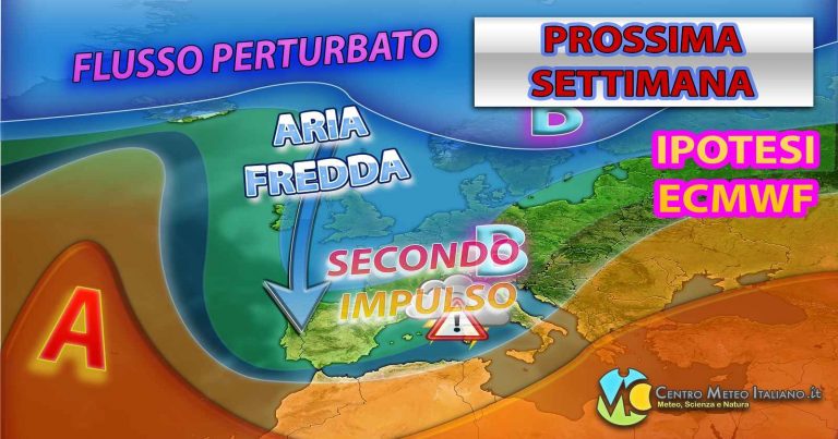 METEO – Inizio NOVEMBRE con varie PERTURBAZIONI in arrivo, PIOGGE e TEMPORALI in Italia. La TENDENZA