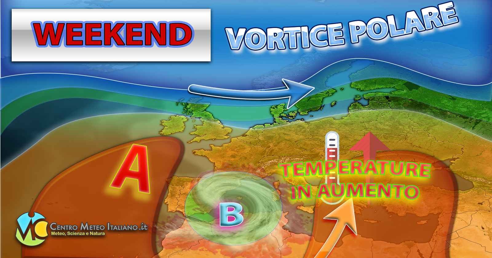 METEO - GOCCIA FREDDA nel Mediterraneo per il WEEKEND, MALTEMPO ancora protagonista; i dettagli