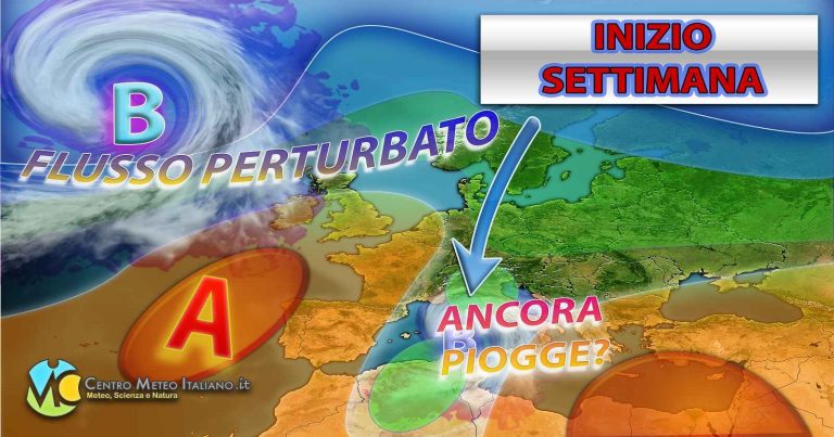 METEO ITALIA – ancora un rialzo delle temperature in vista poi possibile MALTEMPO e clima FREDDO dal weekend