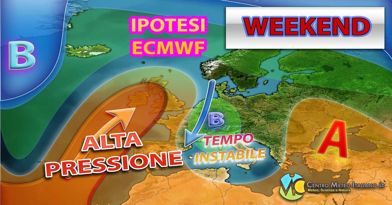 METEO - L'ITALIA rimane nelle grinfie del forte MALTEMPO anche nel WEEKEND, i dettagli