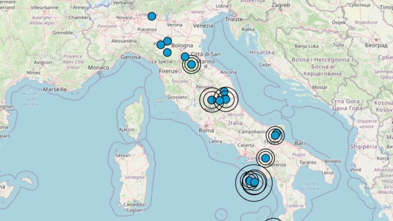 Terremoto in Italia oggi, mercoledì 10 novembre 2021: scossa M 3.0 | Dati INGV