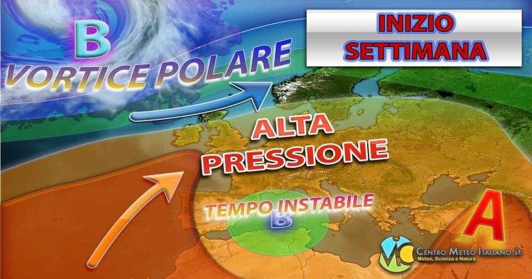 METEO ITALIA – piogge e temporali no stop, breve rimonta dell’anticiclone poi ancora maltempo, ecco perché