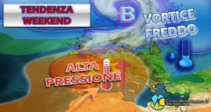Meteo: alta pressione verso l'Italia nel prossimo weekend