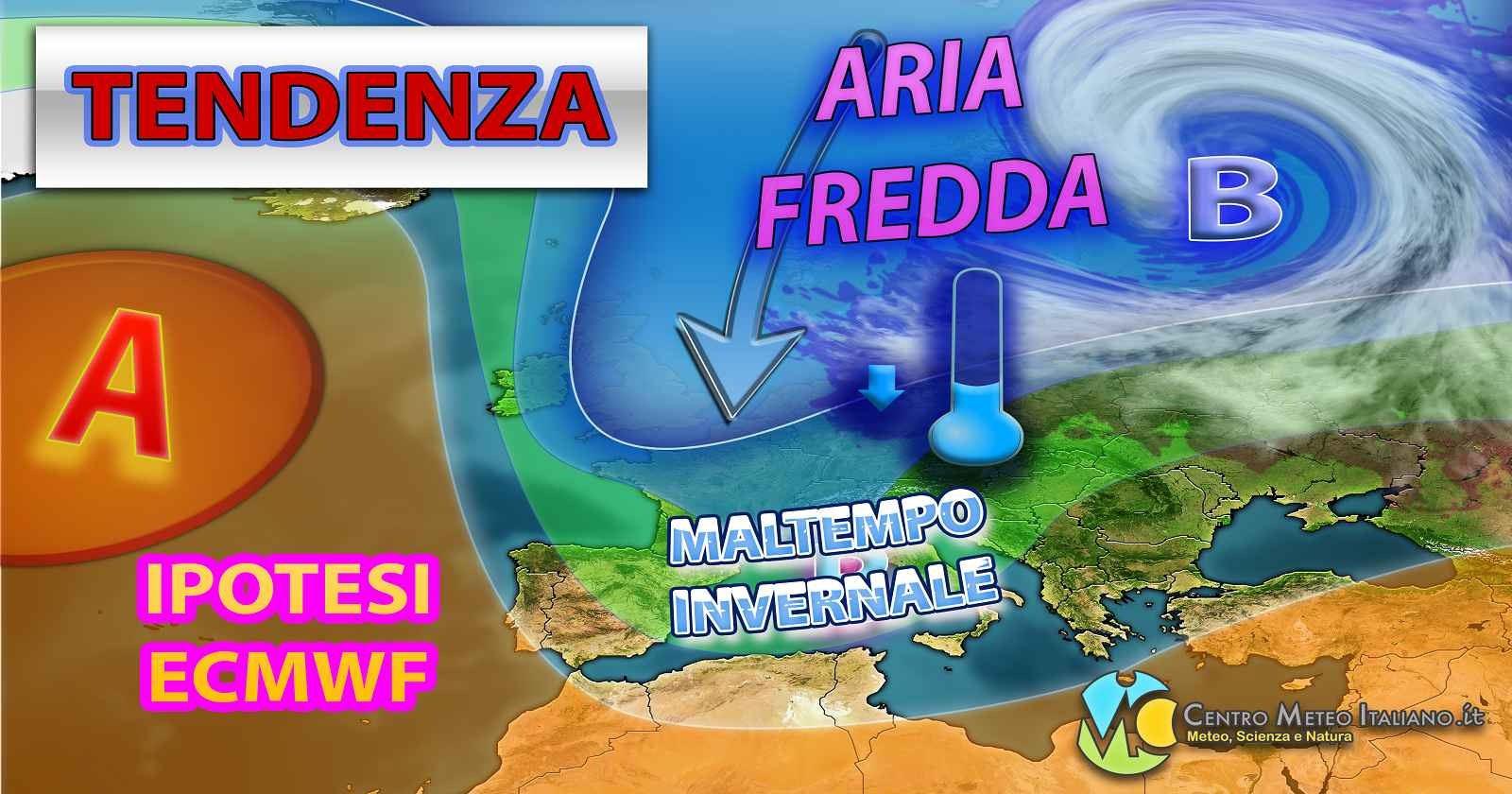 METEO - Possibile IRRUZIONE POLARE in arrivo, INVERNO già ARREMBANTE per il FINALE di NOVEMBRE, i dettagli
